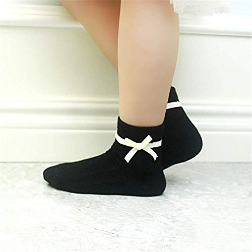 Gwenvenni Girls Socks Big Little Kids Cotton Ankle Sock Low Cut Toddler4