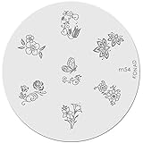 KONAD Nail Art Konad Stamping Nail Art Image Plate - M54