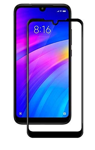 Image of Tempered Glass Screen Protector Compatible For Mi Redmi Y3 with Edge-to-Edge Protector and with Easy Installation Kit
