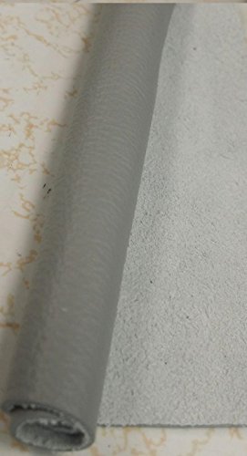 REED Leather HIDES - Cow Skins (40 Square Foot, Gray)