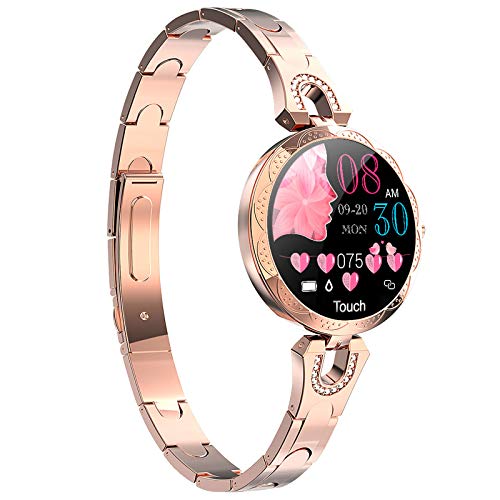 Classic Women Smart Bracelet Blood Pressure Heart Rate Monitor Dress Watches for iOS Android Fitness Tracker for Women