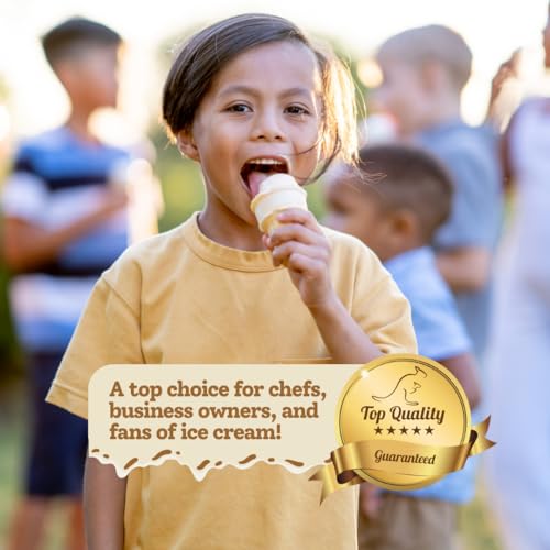 AussieBlends Coconut Vegan Ice Cream Mix For Soft Serve Ice Cream, Gelato, Rolled Ice Cream, Liquid Nitrogen Ice Cream Base & More, Plant-Based, 1-Pack, Imported - Thumbnail 4