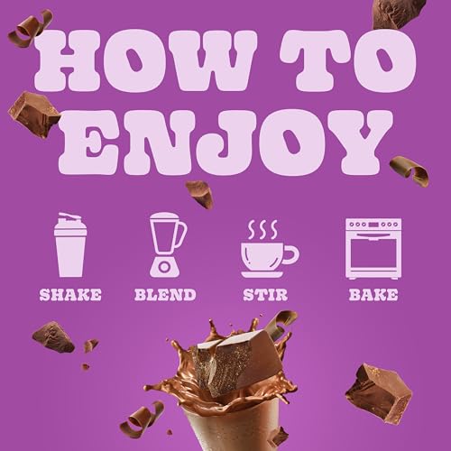 Image of Pure Protein All-In-One Powder, Rich Chocolate - Whey & Collagen, High Fiber, Vitamins, No Added Sugar, Non-GMO, Gluten-Free, 1.25lb