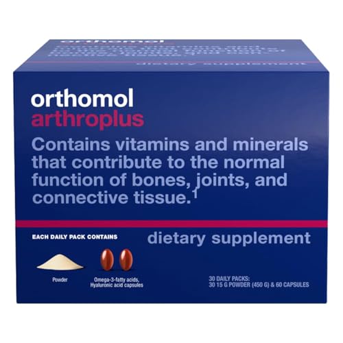Orthomol Arthroplus, 30-Day Supply, Advanced Bone & Joint Health ...