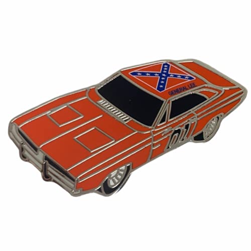 Cartoon Collectibles Dukes of Hazzard General Lee Charger Car TV Show Tie Tack Lapel Pin