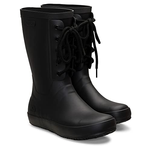 viking Damen Retro Logg Gummistiefel, Schwarz, 41 EU