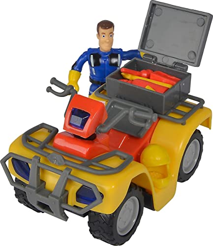 Simba Toys – Feuerwehrmann Sam Mercury‑Quad mit Sam Figur und Zubehör...