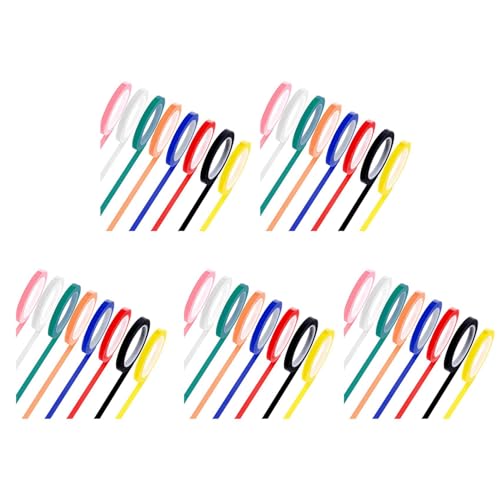 Dxoniislh 40 Rollos de Cinta de Autoclave de Colores 216 Pies/LX 0,4 Pulgadas/W Cinta de IdentificacióN de Instrumentos Esterilizable en Autoclave 270 Fahrenheit