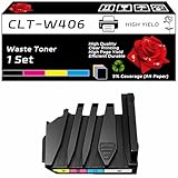 BEMPP CLT-W406 Waste Toner Container Compatible with Samsung Xpress C410W C430W C460FW C480FW Printers - High Yield 8500 Pages - Vibrant Colors (1 Set), Black, Cyan, Magenta, Yellow