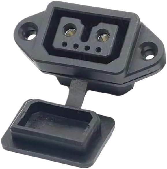 2+0/2+4 Power Supply Socket AC/DC Male Elbow Power Cable Energy Electric Car Charging Male and Female Plugs(2 4 Male with Cable)