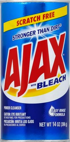 Vista 2 de Limpiador en polvo Ajax con blanqueador, 14 onzas (396 g)
