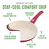 GreenLife Soft Grip 1QT and 2QT Saucepan Set, Healthy Ceramic Nonstick, Non Toxic PFAS & PFOA-Free, Dishwasher Safe, Glass Lids, Stay-Cool Handles, Easy Clean Cookware, Kitchen Essentials, Red #4