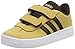 adidas VL Court 2.0 CMF I, Zapatillas de Estar por casa Unisex niños, Multicolor (Arepur/Negbás/Ftwbla 000), 18 EU