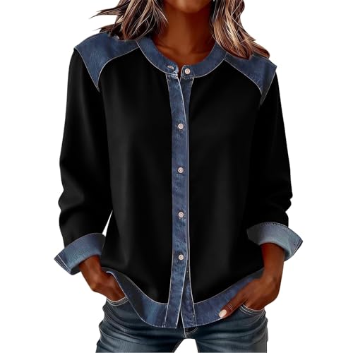 Chemise en jean oversize pour un look casual vintage quotidien