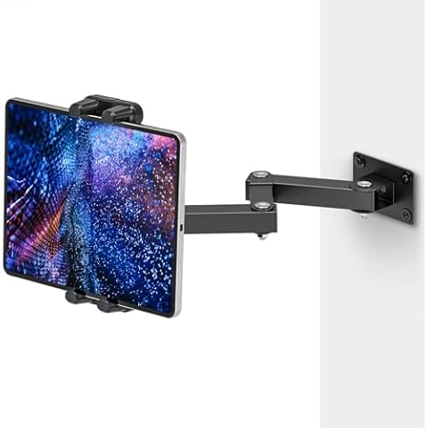 JUBORUI Adjustable 360° iPad Wall Mount Cover
