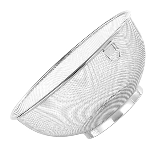 Colador de acero inoxidable para cocina tipo cesta