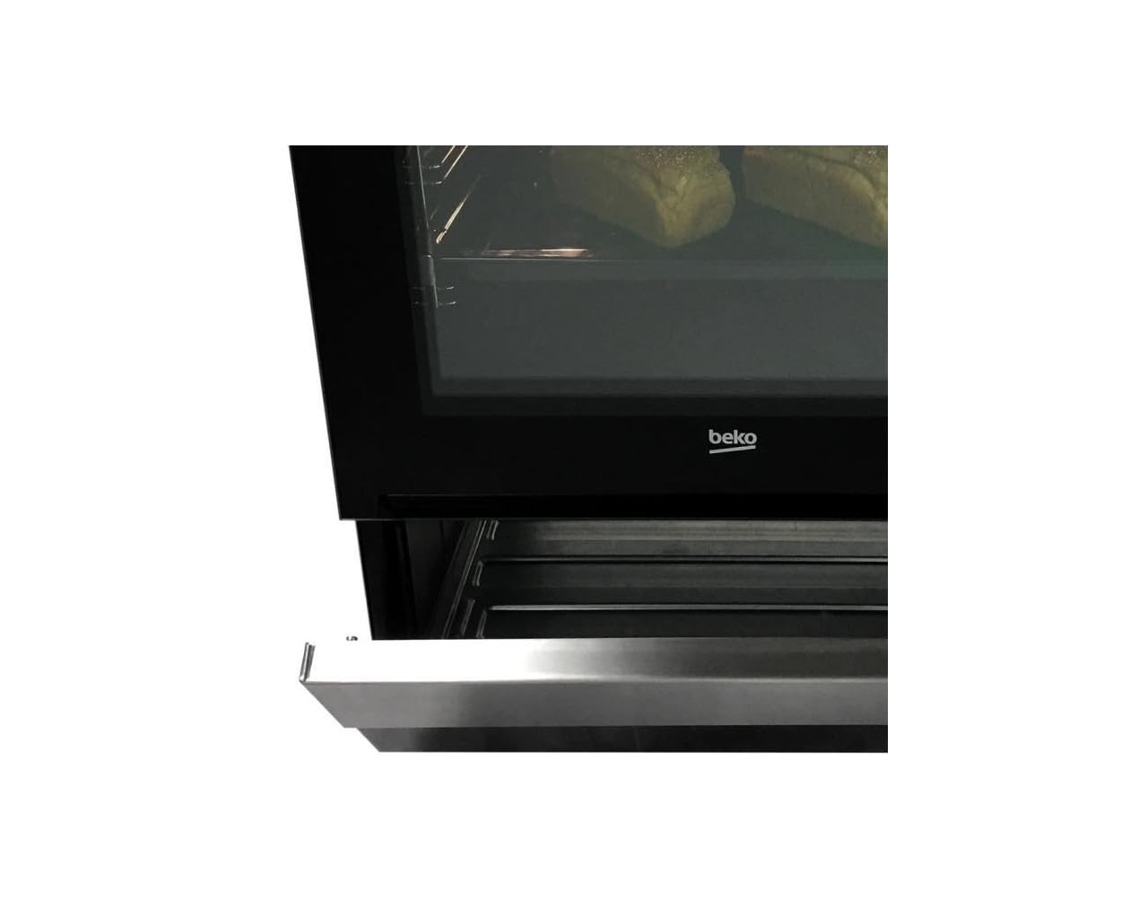 Beko FSS57100GAC cooker Freestanding cooker Electric Ceramic Anthracite