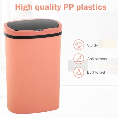 Caneca de basura de cocina con sensor de movimiento 13 gal miniatura 4
