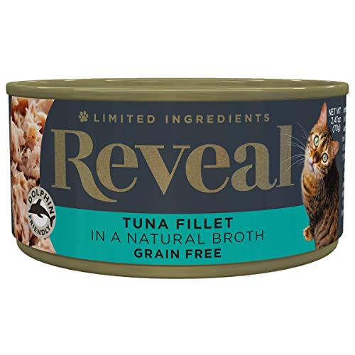 Reveal Natural Wet Cat Food, 12 Pack, Limited Ingredient Canned Wet Cat Food, Grain Free Food for Cats, Variety of Fish… - Image 8