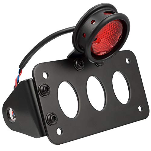 image for Amazicha Motorcycle LED Tail Brake Light 3/4