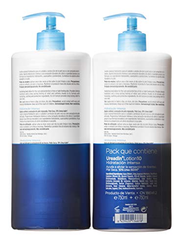 Isdin Ureadin Lotion 10, Loción Hidratación Intensa - Pack Duplo, 2X750 Ml - Imagen 3