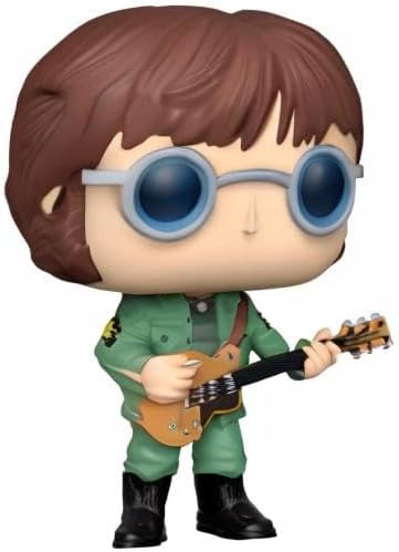 Funko John Lennon in Military Jacket Pop! Rocks Vinyl Figure (Bundled with Compatible Pop Box Protector Case) - Image 10