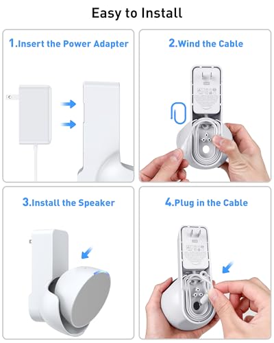 image for Maxonar Wall Mount for Echo Pop, Echo Pop Wall Mount Speaker Stand Hol