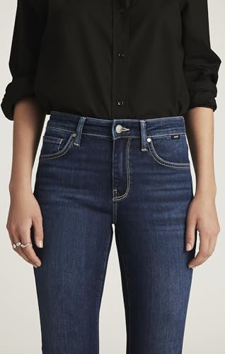 Mavi Women's Molly Mid-Rise Bootcut Jeans4