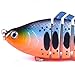 Menolana 5 Pieces Multi Jointed Swimbaits Fishing Lures Set Fishing Tools Beginners Versatile Artificial Lures with Sharp Treble Hooks