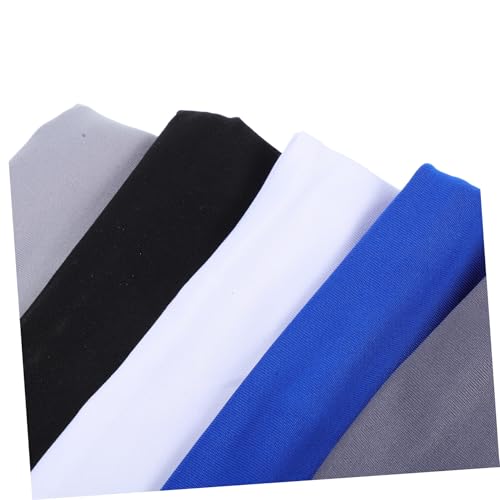 Kisangel 5pcs Elastic Sweat Wicking Hairbands for Youth Football Basketball Running Breathable Stylish Design for Boys3