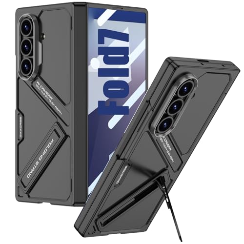 Coque Galaxy Z Fold 7 résolvant le problème de casse avec son protège-charnière et son support