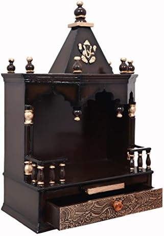vishwakarma furniture Wooden Home Temple/Puja Mandir/Wooden Temple/Temple for Home/Puja Ghar/Temple/Wall Hanging