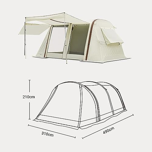 Carpa inflable para camping de 5-8 personas miniatura 5