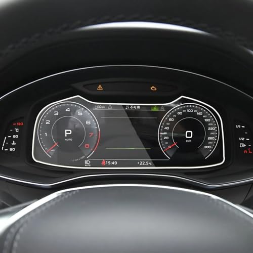 Verre trempé Audi Q8 évite rayures écran navigation LCD 2019-2022