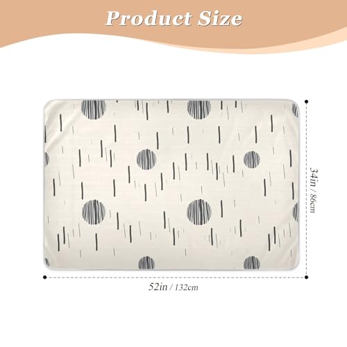 Alèse imperméable lavable réutilisable contre l'incontinence
