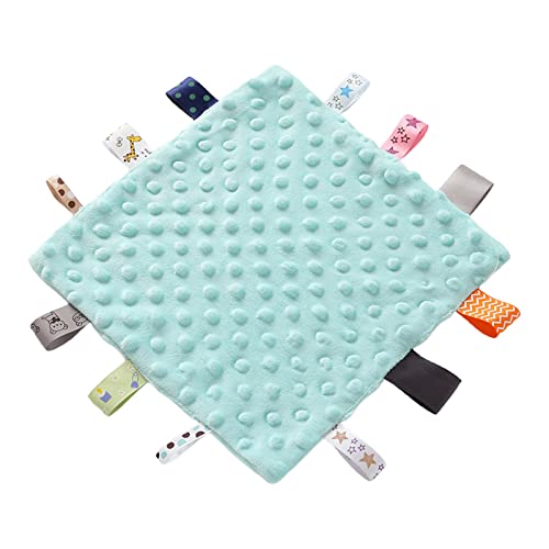 Baby Appease Towel Soft Soother Teether Infants Comfort Sleeping Nursing Cuddling Square Sensory Security Blanket