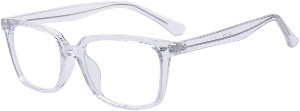 Kelens Blue Light Blocking Glasses for Computer Use Anti Eyestrain Lens Square Frame Eyeglasses
