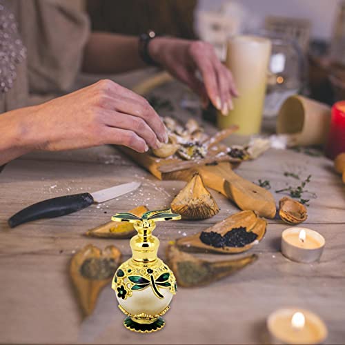 óleo perfume - Fancy Glass Crystal recarregáveis - Lindos óleo perfume vidro cristal decorativo 15 m