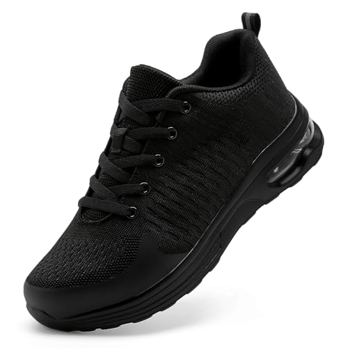 Image of LUPWEE Steel Toe Shoes for Men Women, Slip Resistant Safety Work Shoes Puncture Proof Comfortable Indestructible Sneakers with Specialized Work Insole for Industry Construction Warehouse