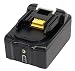 Produktbild Ersetzen 18V 4.0Ah Li Ion Werkzeug akku für Makita BL1840B BL1850B 196672-8 BL1830B BL1815 BL1840 BL1830 mit LED-Leuchten