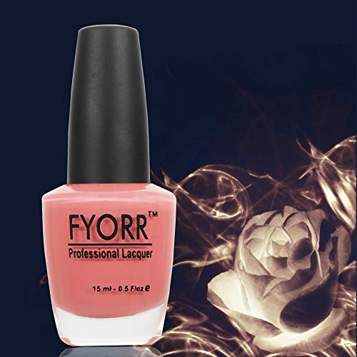 Image of Peach O Mania Professional Nail Polish | Long Lasting, Quick Dry, Chip Resistant, High Shine Nail Paint | Smooth & Easy Application, Vibrant Trendy Shades for Women & Girls Party Daily Use 15ml