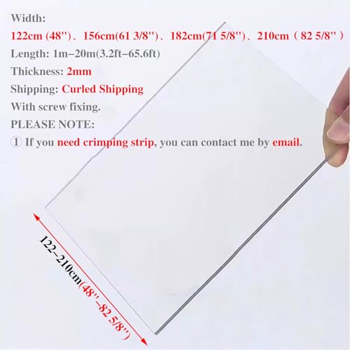 Panneau en plastique résistant premium bleu pour couverture de pergolas - 2