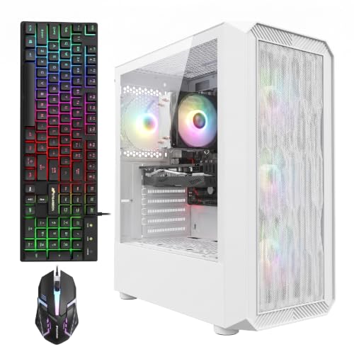 Image of STGAubron Gaming PC Desktop,R7 5700G,RX 5700XT 8G,16G DDR4,2T SSD