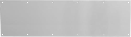 Prime-Line J 4620 10 x 34 in, aluminio, puerta de patada, acabado satinado (paquete individual)