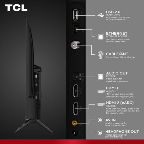 Image of TCL 32-Inch Class R3D Series QLED Roku Smart TV | FullView Bezel-Less Design, Google Cast & AirPlay 2 | Television for Bedroom, Dorm & Kitchen (32R3D, 2026) Streaming Live Local News, Sports & Movies