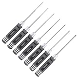 Duraderas y resistentes: diseñadas teniendo en cuenta la durabilidad, estas herramientas de destornillador hexagonal están diseñadas para durar, lo que las convierte en una herramienta esencial para los entusiastas de RC