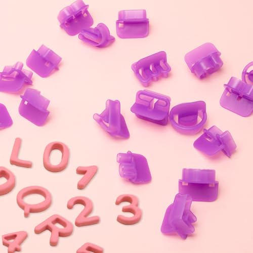 Darlingao 880390 40 Pcs Alphabet Cookie Cutters thumb #1