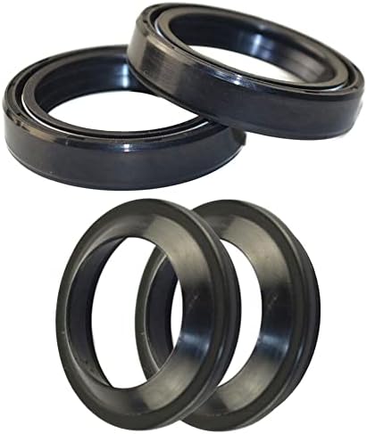 HWKWAZFork Oil Dust Seals for Honda GL1100 Gold Wing 1980-1983 Nighthawk 650 CB650SC 1983-1985 Magna 700 VF700C 1985-1987 XL600R Shadow 700 VT700C 1984-1987 Sportster 1200 Custom XL1200C 2002-2014