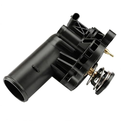 HOPUT 902-3113 Engine Coolant Thermostat Housing Assembly Compatible with Dodge Jeep Ram Select Models, Replace 9023113 4893926AC 4893926AD 4893926AF 4893926AG 1009-194, Pack of 1