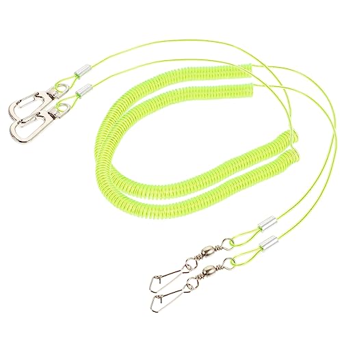 Levemolo Bird Training Supplies 2pcs Parrot Harness Leash Lightweight Bird Ankle Leash Steel Plastic for Outdoor Flying and Nature Release